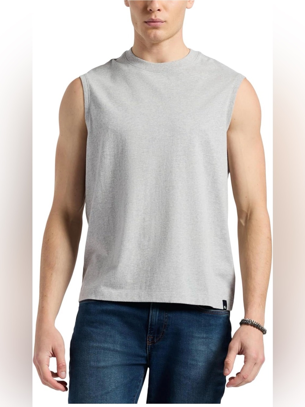 Buffalo David Bitton Men's Sleeveless Slub Tank-SIZE XL